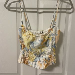 Abercrombie - floral tank